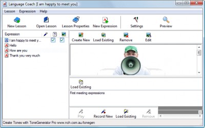 Language Coach 1.10 screenshot
