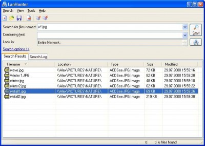 LanHunter 1.50 screenshot