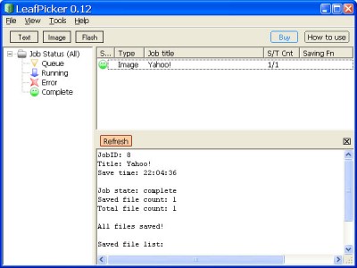 LeafPicker 0.13 screenshot