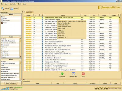 LemonWire 5.4.5 screenshot