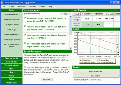 LessCaT- Active Cholesterol Management 1 screenshot LessCaT- Active Cholesterol Management 1 screenshot