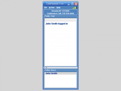 LetsPowwow Collaboration Software 1.3 screenshot LetsPowwow Collaboration Software 1.3 screenshot