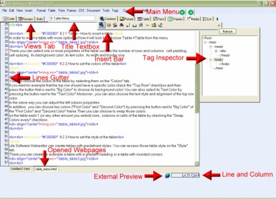 Life Software Webeditor 1.2 screenshot Life Software Webeditor 1.2 screenshot
