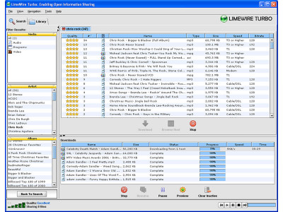 Limewire Free Download on Limewire Turbo 5 7 7 Review And Download