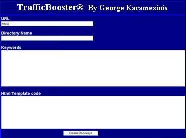 Link Popularity Builder Traffic Booster 1.0 screenshot