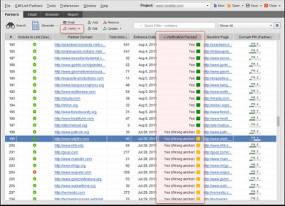 LinkAssistant Enterprise SEO Tool 4.7.2 screenshot