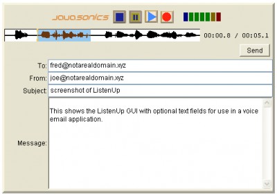ListenUp 1.68 screenshot ListenUp 1.68 screenshot