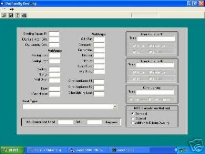 Loadcalc 2002 Trial Versio 1.1.1 screenshot