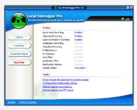 Local Keylogger Pro 3.37 screenshot