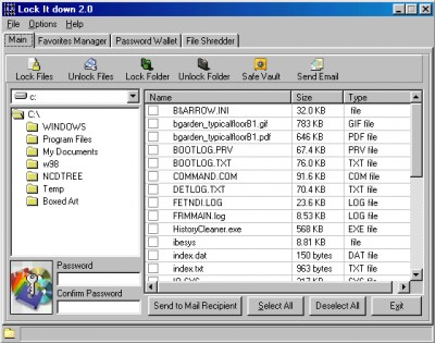 Lock It Down - Free Edition 2.0 screenshot Lock It Down - Free Edition 2.0 screenshot