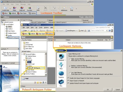 Lockspam Pro 3.0 screenshot Lockspam Pro 3.0 screenshot
