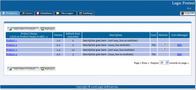 Logic Protect 6.0 screenshot