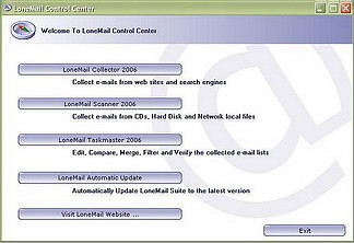 LoneMail Suite 2006 1.00 screenshot