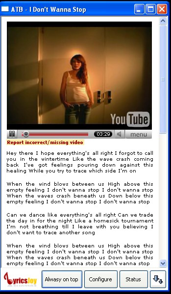LyricsJoy.com 1.0 screenshot LyricsJoy.com 1.0 screenshot