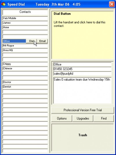 M8 Free Speed Dialer 2.08 screenshot M8 Free Speed Dialer 2.08 screenshot