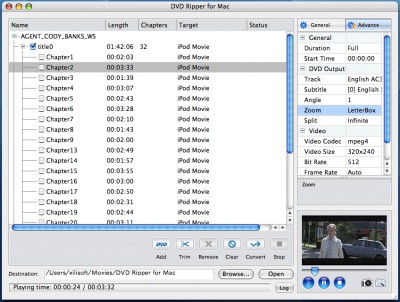 Mac DVD Ripper 6.0.40.090 screenshot