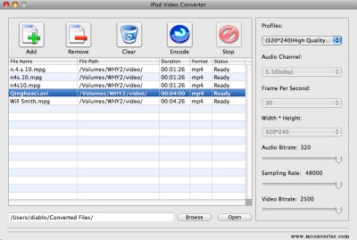Mac iPhone Video Converter 6.0.40.092 screenshot Mac iPhone Video Converter 6.0.40.092 screenshot