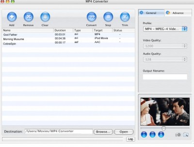 Mac MP4 Video Converter 6.0.40.090 screenshot Mac MP4 Video Converter 6.0.40.090 screenshot