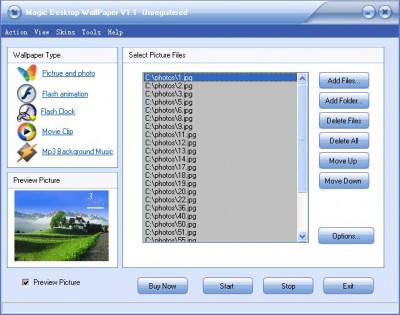 wallpaper slideshow