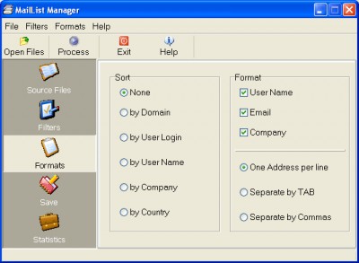MailList Manager 2.6 screenshot MailList Manager 2.6 screenshot