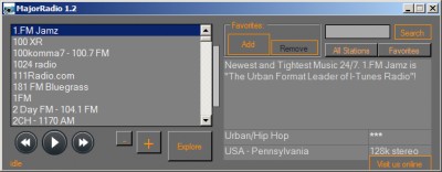 Major Radio 1.3 screenshot