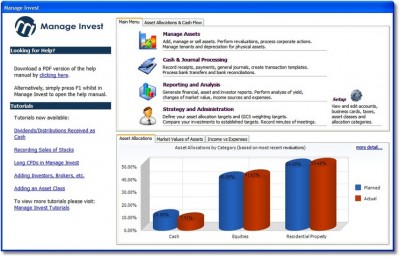 Manage Invest 2007.8 screenshot