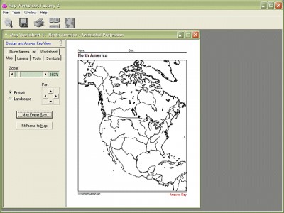 Map Worksheet Factory 2.0.1028 screenshot Map Worksheet Factory 2.0.1028 screenshot
