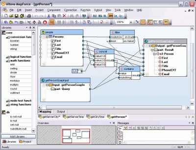 MapForce Enterprise Edition 2006 screenshot MapForce Enterprise Edition 2006 screenshot