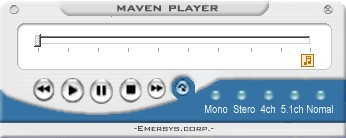 Maven Player 1.0 screenshot Maven Player 1.0 screenshot