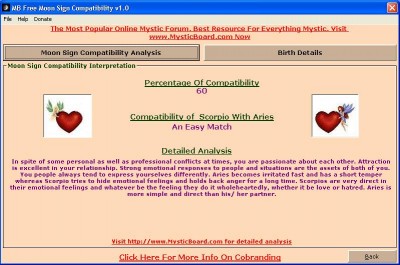 MB Free Moon Sign Compatibility 1.15 screenshot