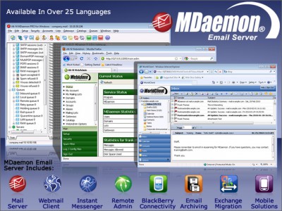MDaemon Email Server for Windows 9.6.6 screenshot