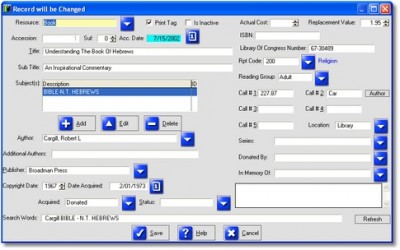 Media Library Catalog 7.5 screenshot Media Library Catalog 7.5 screenshot