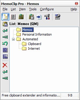 MemoClip 1.32 screenshot MemoClip 1.32 screenshot