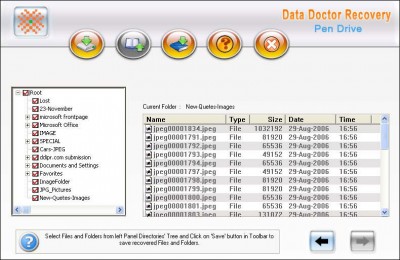 Memory stick File Repair Tool 3.1.0.5 screenshot