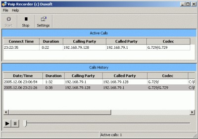 MiaRec 2.6.250 screenshot MiaRec 2.6.250 screenshot