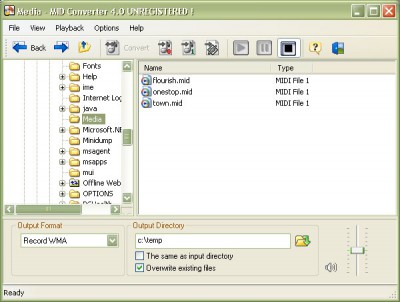 MID Converter 4.2.2 screenshot MID Converter 4.2.2 screenshot