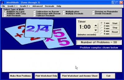 Mind4Math Grade 1&2 1.1 screenshot