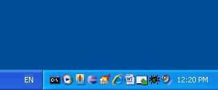 Minimize To Tray 1.2 screenshot Minimize To Tray 1.2 screenshot