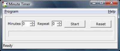 Minute Timer 1.8 screenshot Minute Timer 1.8 screenshot