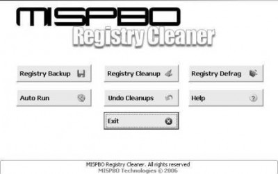 MISPBO Free Registry Cleaner 3.0 screenshot MISPBO Free Registry Cleaner 3.0 screenshot