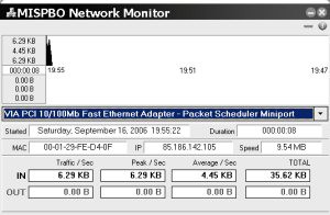 MISPBO Network Monitor 3.0 screenshot MISPBO Network Monitor 3.0 screenshot