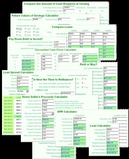 MoneyToys(tm) Website Calculators 1.7 screenshot