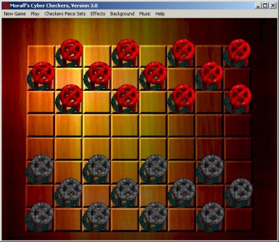 Moraff CyberCheckers 3.50 screenshot