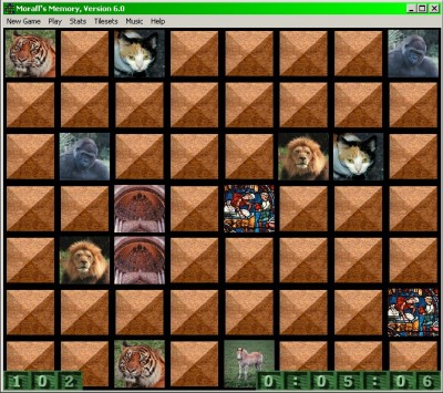 Moraff CyberMemory 6.50 screenshot Moraff CyberMemory 6.50 screenshot