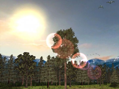 Mountain Lake 3D Screensaver 1.0 screenshot