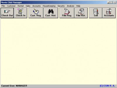 Movie Club Manager 3.0.1 screenshot Movie Club Manager 3.0.1 screenshot