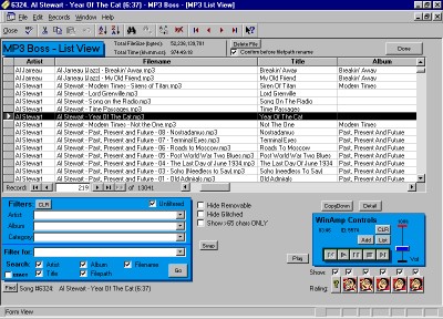 MP3 Boss - MP3 Database & Manager 0.57 screenshot