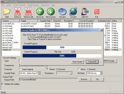 MP3 Converter - rm,asf,mpg,wmv,mp3,ogg Platinum 4.2.28.07 screenshot MP3 Converter - rm,asf,mpg,wmv,mp3,ogg Platinum 4.2.28.07 screenshot
