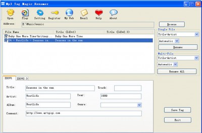  Renamer on Downloading Mp3 Tag Magic Renamer 1 0 Will Take Minute If You Use Fast