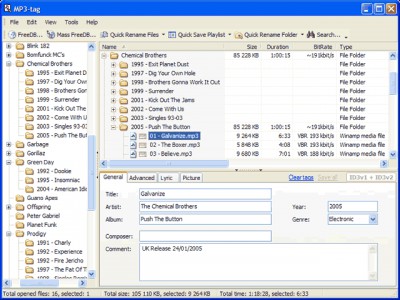 MP3 WMA OGG Tag Edit 2.5 screenshot MP3 WMA OGG Tag Edit 2.5 screenshot